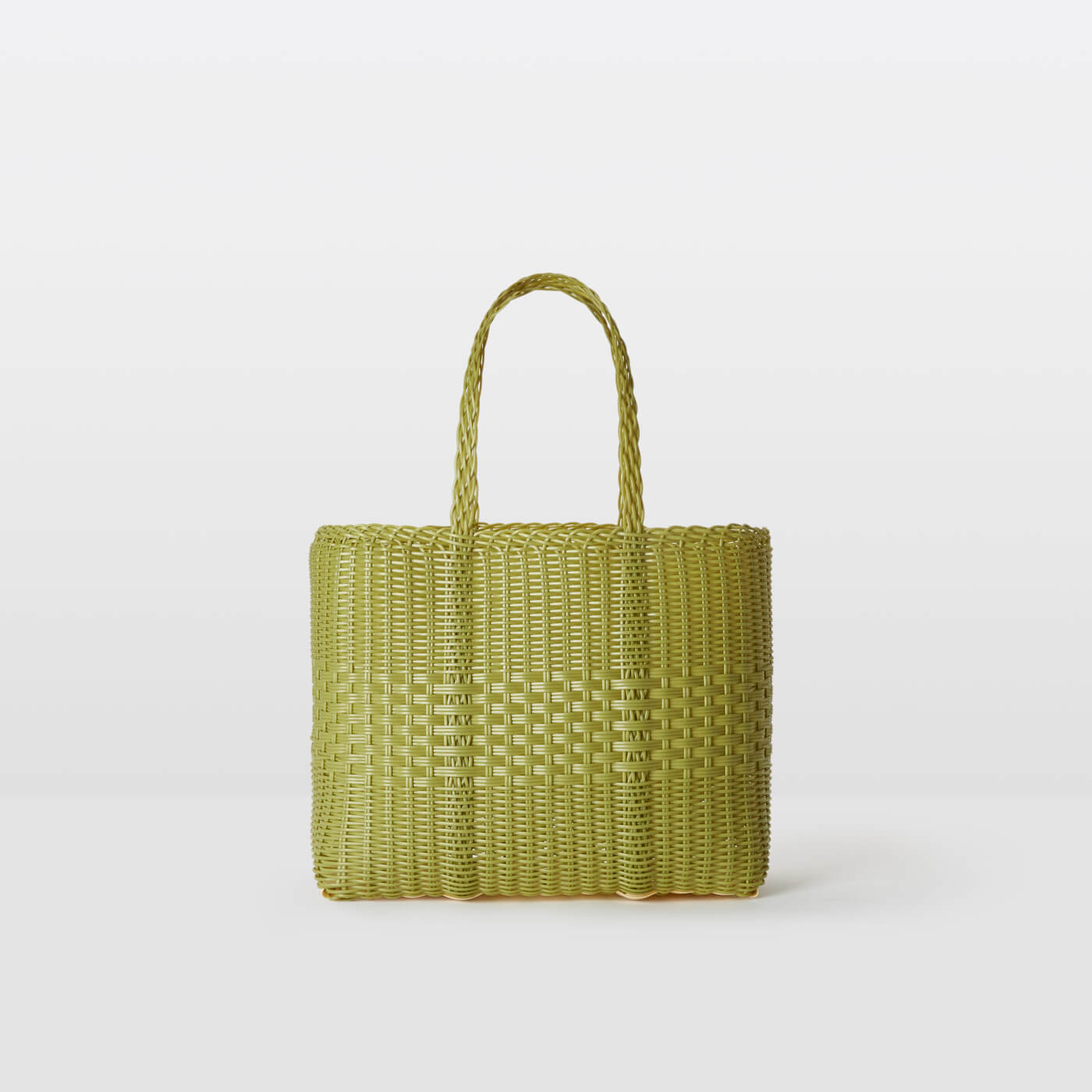 Palorosa | Lace Tote Basket Bag | Mociun Small / Pistachio